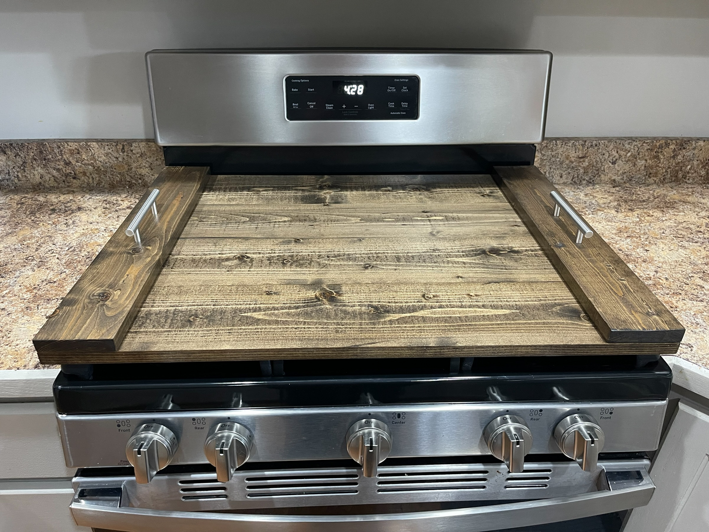 Handmade Industrial Farmhouse Stove Top Cover Noodle Board / Serving T –  DAPR PRODUCTS